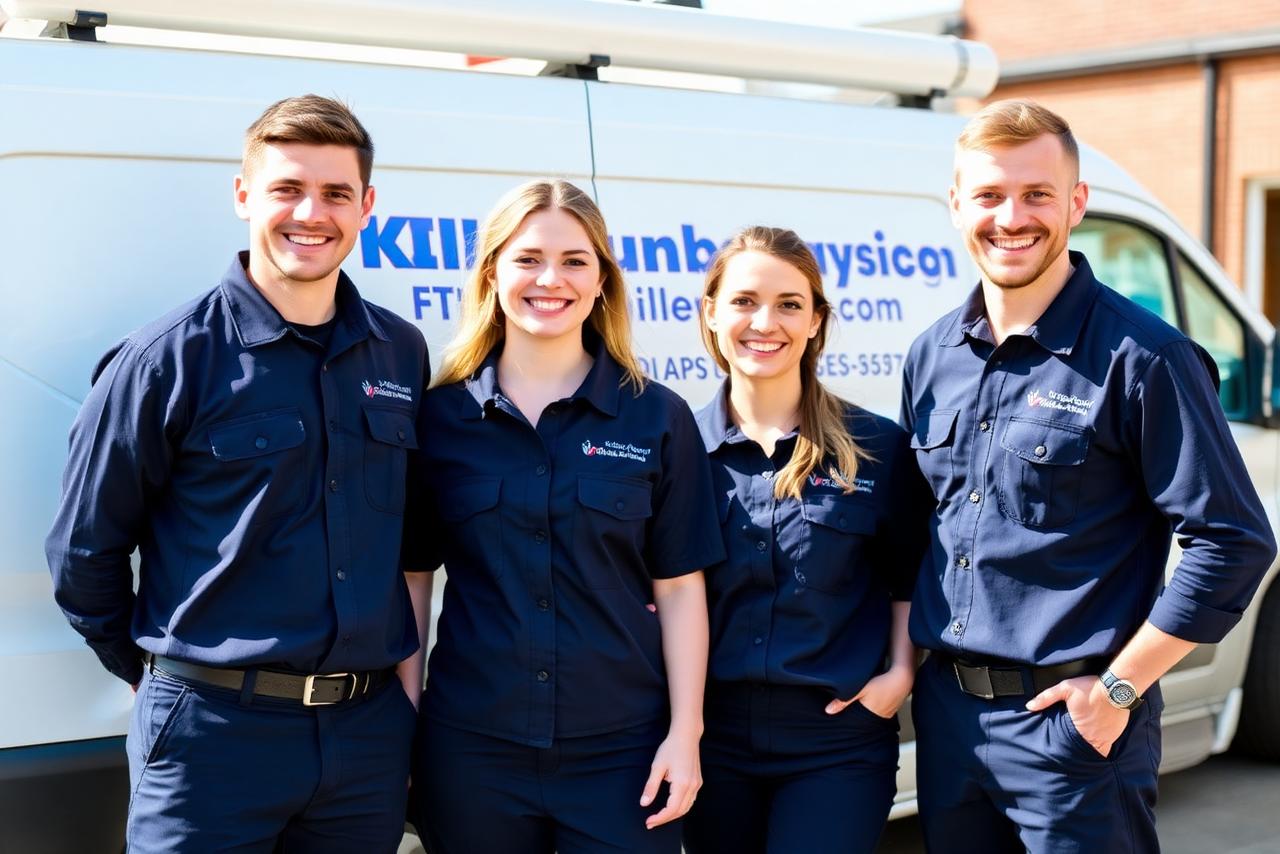 The Bramley Plumbing team